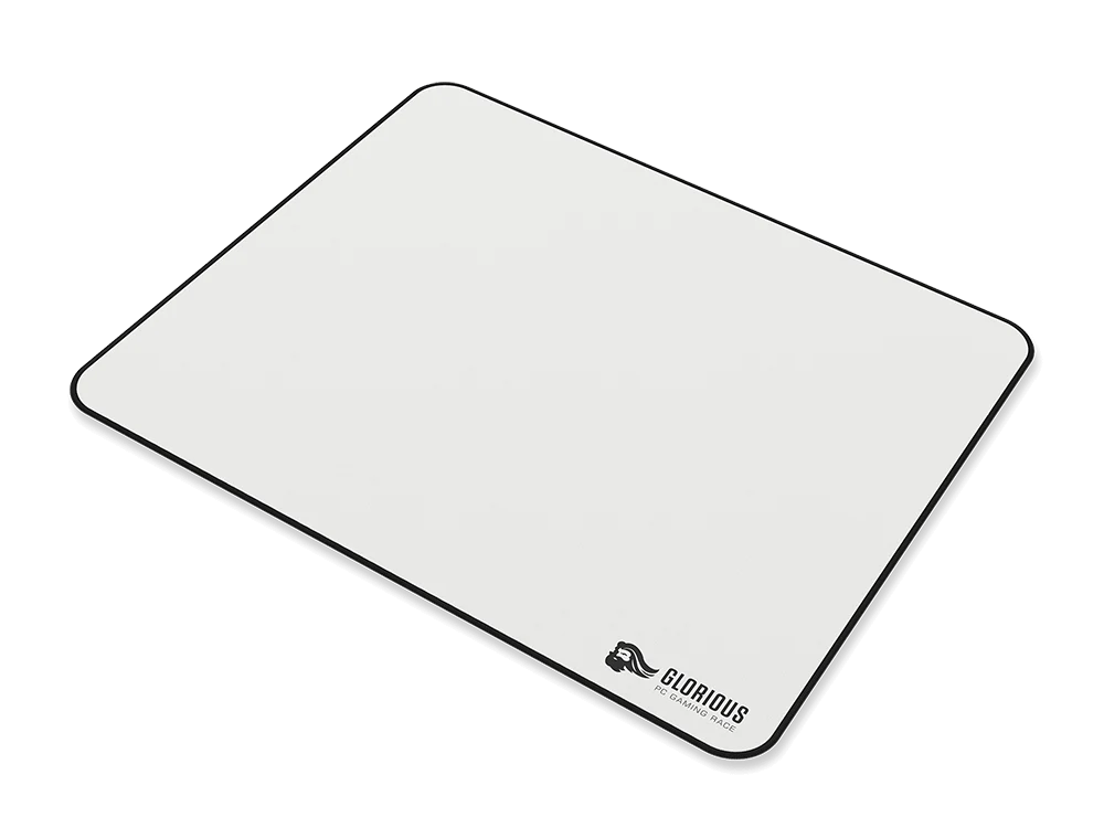 Glorious Stitch Cloth Mousepad L, 330x280 mm - Vit