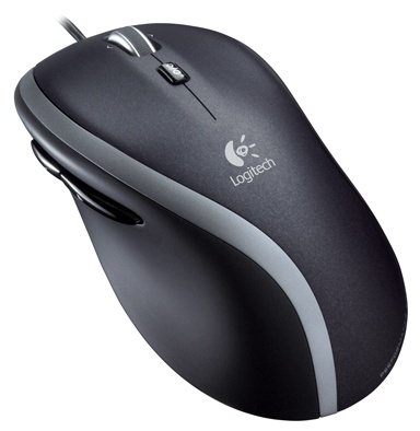 Logitech Corded Mouse M500, 1000 dpi, USB - Svart