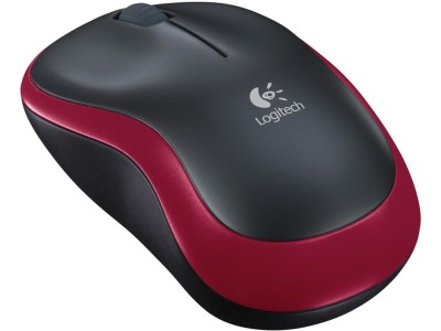 Logitech M185, 1000 dpi - Röd#1