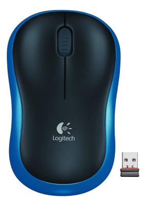 Logitech M185, 1000 dpi - Blå