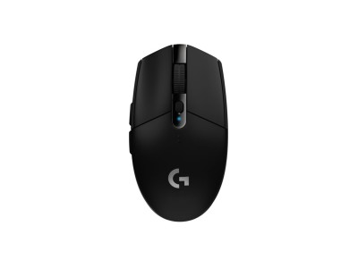 Logitech G305 Lightspeed, 12000 dpi, HERO-sensor EER2 - Svart