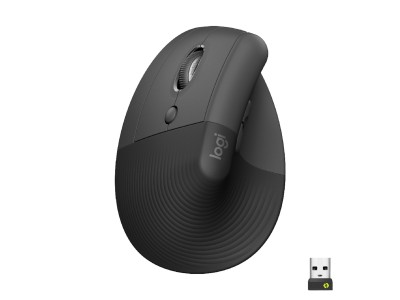 Logitech LIFT, 4000 dpi, Bluetooth/RF, vänsterhänt - Svart#1