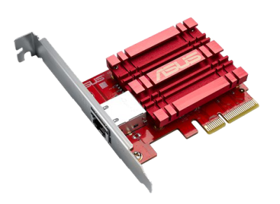 Asus XG-C100C, PCI-E, 10Gbe, kylfläns