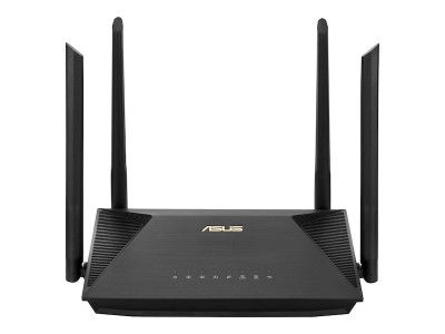 Trådlös router Asus RT-AX53U Wireless AX1800 med 3-port Gigabit switch, AiMesh, WiFi 6