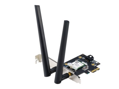Nätverkskort Asus PCE-BE6500, WiFi 7 + Bluetooth 5.4, Tri-Band, PCI-E