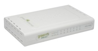 D-Link DGS-1008D, 8-port, Gigabit