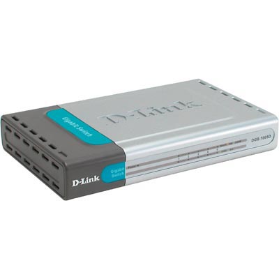 D-Link DGS-1005D, 5-port, Gigabit