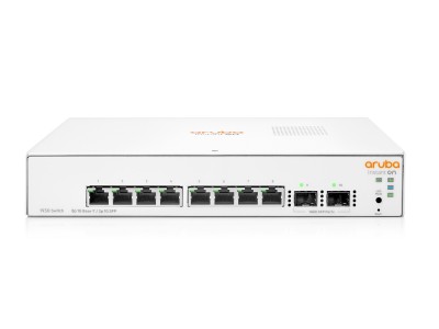 HPE Aruba Instant On 1930 8G, 8xGigabit + 2xSFP Gigabit, L3 managed, skrivbordsmodell#1