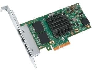 Intel Ethernet Server Adapter I350-T4V2, 4xGigaLAN, PCI Express 2.1 x4, bulk