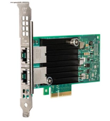 Intel Ethernet Converged Network Adapter X550-T2, 2x10GBaseT, PCI Express x4, Low Profile, retail