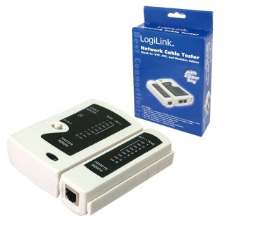 LogiLink Network Cable Tester RJ11 / RJ12 / RJ45