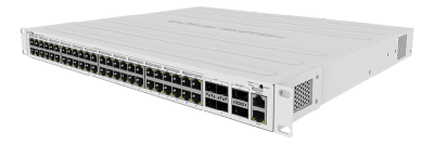 MikroTik Cloud Router Switch CRS354-48P-4S+2Q+RM, 48-port Gigabit PoE+ 750W, 4xSFP+ 10Gbe, 2xQSFP+ 40Gbe#1