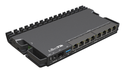 MikroTik RouterBoard RB5009UPR+S+IN, 7xGigaLAN PoE, 1x2.5Gbe PoE, 1x10Gbe SFP+, 130W PoE+, Marvell Armada ARMv8 CPU#1