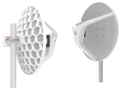 MikroTik Wireless Wire Dish, radiolänk 60GHz för 1Gbps full duplex upp till 2km