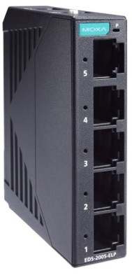 Moxa EDS-2005-ELP Industrial, 5-Port 10/100 Mbit