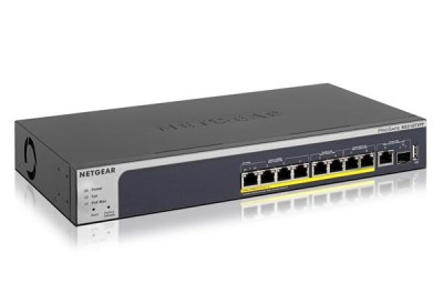 Netgear MS510TXPP L3 Lite Smartswitch, 4-port Gigabit (PoE+) + 2x5Gbe (PoE+) + 2x2.5Gbe (PoE+) + 1x10Gbe + 1x10Gbe SFP+, rackmonterbar, 180W