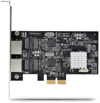 Startech 2.5Gbps NBASE-T PCIe Network Card, Intel I225-V, PCIe 2.0 x2, 2-Port 2.5GbE#2