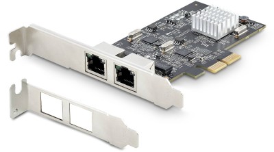 Startech 2.5Gbps NBASE-T PCIe Network Card, Intel I225-V, PCIe 2.0 x2, 2-Port 2.5GbE#4