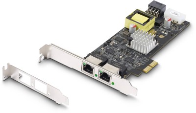 Startech 2.5Gbps NBASE-T PoE Network Card, Intel I225-V, PCIe 2.0 x2, 2-Port 2.5GbE, 2x25W PoE+#4
