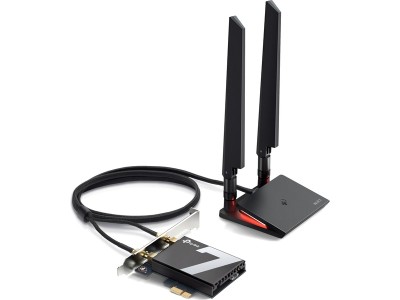 Nätverkskort TP-Link Archer TBE550E, Wireless BE9300, WiFi 7, Bluetooth 5.4, PCIe#3