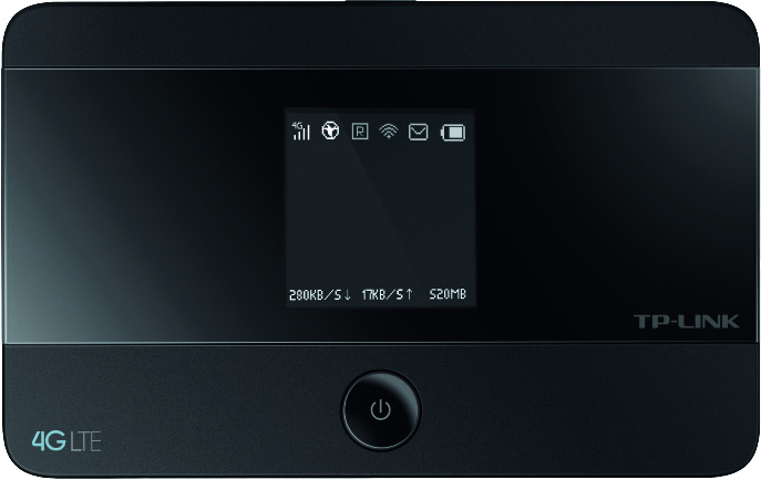 Trådlös 4G-router med inbyggt modem TP-Link M7350, batteri, slot för SIM-kort