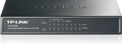 TP-Link TL-SG1008P 8-port Gigabit Desktop Switch med 4xPoE 802.3af 64W