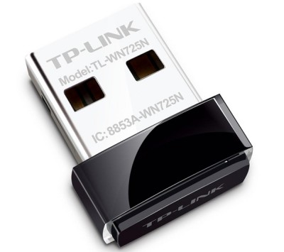 Nätverkskort TP-Link TL-WN725N Wireless N 150 Mbps (802.11n), WiFi 4, USB Nano Adapter