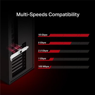 TP-Link TX401, 10Gbe, PCI Express 3.0 x4, kylfläns#4