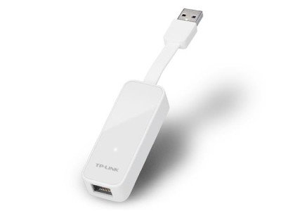 Nätverksadapter TP-Link UE300, USB 3.0 till Gigabit, 1xRJ45 - Vit