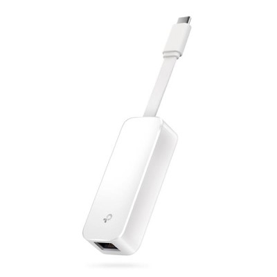 Nätverksadapter TP-Link UE300C, USB-C till Gigabit, 1xRJ45 - Vit