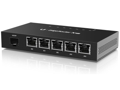 Ubiquiti EdgeRouter X SFP, 5-port Gigabit Router med passiv PoE