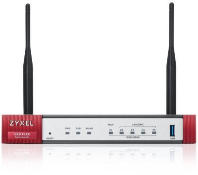 ZyXEL USG FLEX 50AX, 1xWAN, 4xLAN/DMZ Gigabit, WiFi 6 AX1800, Nebula