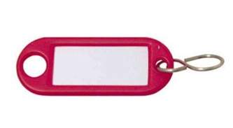 Büngers Nyckelbricka - Röd