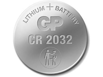 3V batteri till moderkort (CR2032), GP Lithium Coin Cell, 4-pack#2