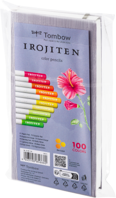 Ritpennor Tombow Irojiten vol 8 Fluorescence, 10 färger