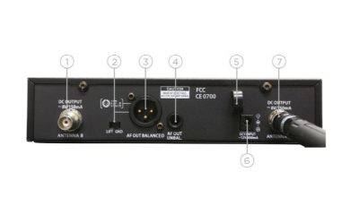 AUDIX AP41BPA, Wireless Microphone System, Beltpack + Reciever Kit#3