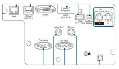 Epson EB-PU2010W, 10000 ANSI lumen, 1920x1200 WUXGA, 30~37dB, HDMI, LAN, utan lins#5