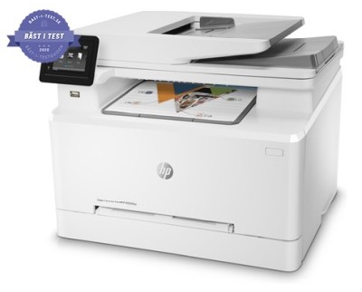 HP Color LaserJet Pro MFP M283fdw, färglaserskrivare + scanner + kopiator + fax, 21/21 ppm, duplex, ADF, AirPrint, USB/LAN/WiFi