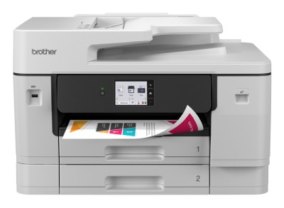 Brother MFC-J6960DW, A3 skrivare + scanner + kopiator + fax, 31/31 ipm ISO, 1200x2400 dpi scanner, duplex, display, AirPrint, USB/LAN/WiFi, dubbla pappersfack