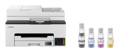 Canon MAXIFY GX2050, skrivare + scanner + kopiator + fax, 15/10 ppm ISO, 1200x2400 dpi scanner, display, duplex, USB/LAN/WiFi, Airprint#3