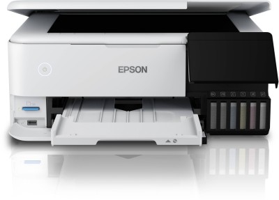 Epson EcoTank ET-8500, skrivare + scanner + kopiator, 16/12 ppm ISO, 6-färger, 1200x4800 dpi scanner, display, duplex, AirPrint, USB/LAN/WiFi#1