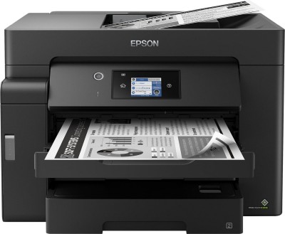 Epson EcoTank ET-M16600, svart/vit A3 skrivare + scanner + kopiator, 25 ppm ISO, 1200x2400 dpi scanner, duplex, display, USB/LAN/WiFi