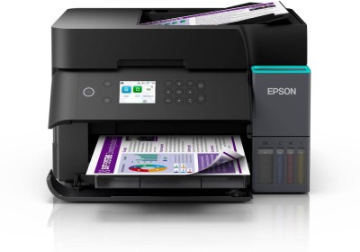Epson EcoTank ET-3950, skrivare + scanner + kopiator, 18/9 ppm ISO, 1200x2400 dpi scanner, display, duplex, ADF, AirPrint, USB/LAN/WiFi
