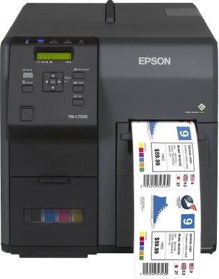 Epson ColorWorks C7500, bläckstråle färg, USB/LAN