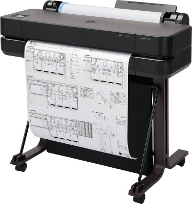 HP DesignJet T630, 2400x1200 dpi, A1/24"/610mm, 4 färger, USB/LAN/WiFi