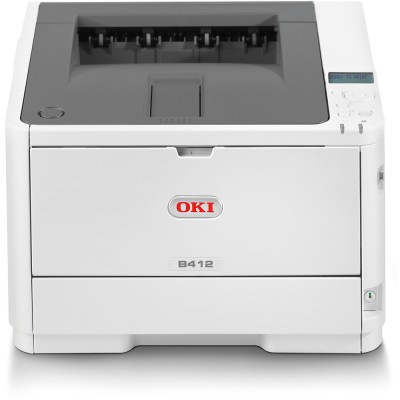 OKI B412dn, 1200x1200 dpi, 33 ppm, duplex, USB/LAN