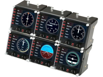Logitech G Saitek Pro Flight Instrument Panel, USB