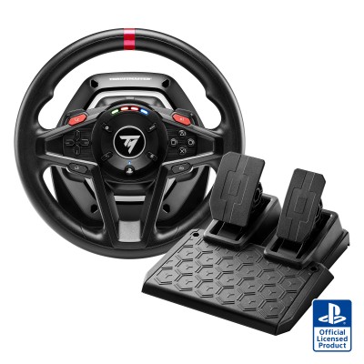 Thrustmaster T128 Force Feedback Racing Wheel, Playstation/PC