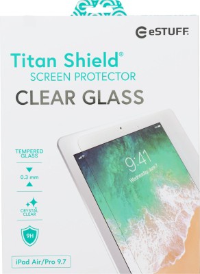 Skärmskydd eSTUFF Titan Shield Clear Glass, iPad Air/Air 2/Pro 9.7"