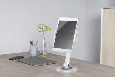 Bordsstativ Neomounts DS15-540BL1 Universal Tablet Stand, 4.7-12.9" surfplattor - Vit#8